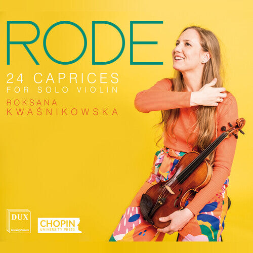 CD диск Kwasnikowska: 24 Caprices for Solo Violin
CD диск Kwasnikowska: 24 Caprices for Solo Violin