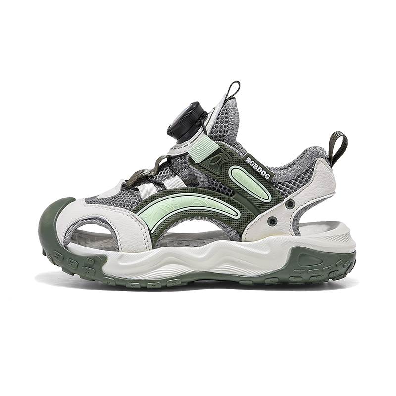 Детские сандалии с низким верхом, противоскользящие, износостойкие, легкие, с амортизирующей поддержкой BOBDOG, зеленый
Детские сандалии с низким верхом, противоскользящие, износостойкие, легкие, с амортизирующей поддержкой BOBDOG, зеленый