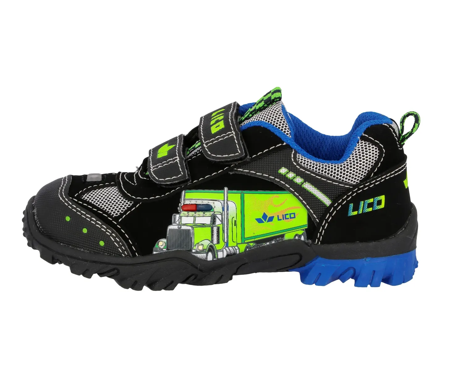 Обувь Lico Velcro "Кроссовки для отдыха Truck V Blinky", черный
Обувь Lico Velcro "Кроссовки для отдыха Truck V Blinky", черный
