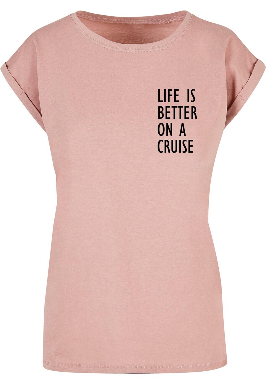 Футболка Merchcode LIFE IS BETTER, темно-розовый
Футболка Merchcode LIFE IS BETTER, темно-розовый