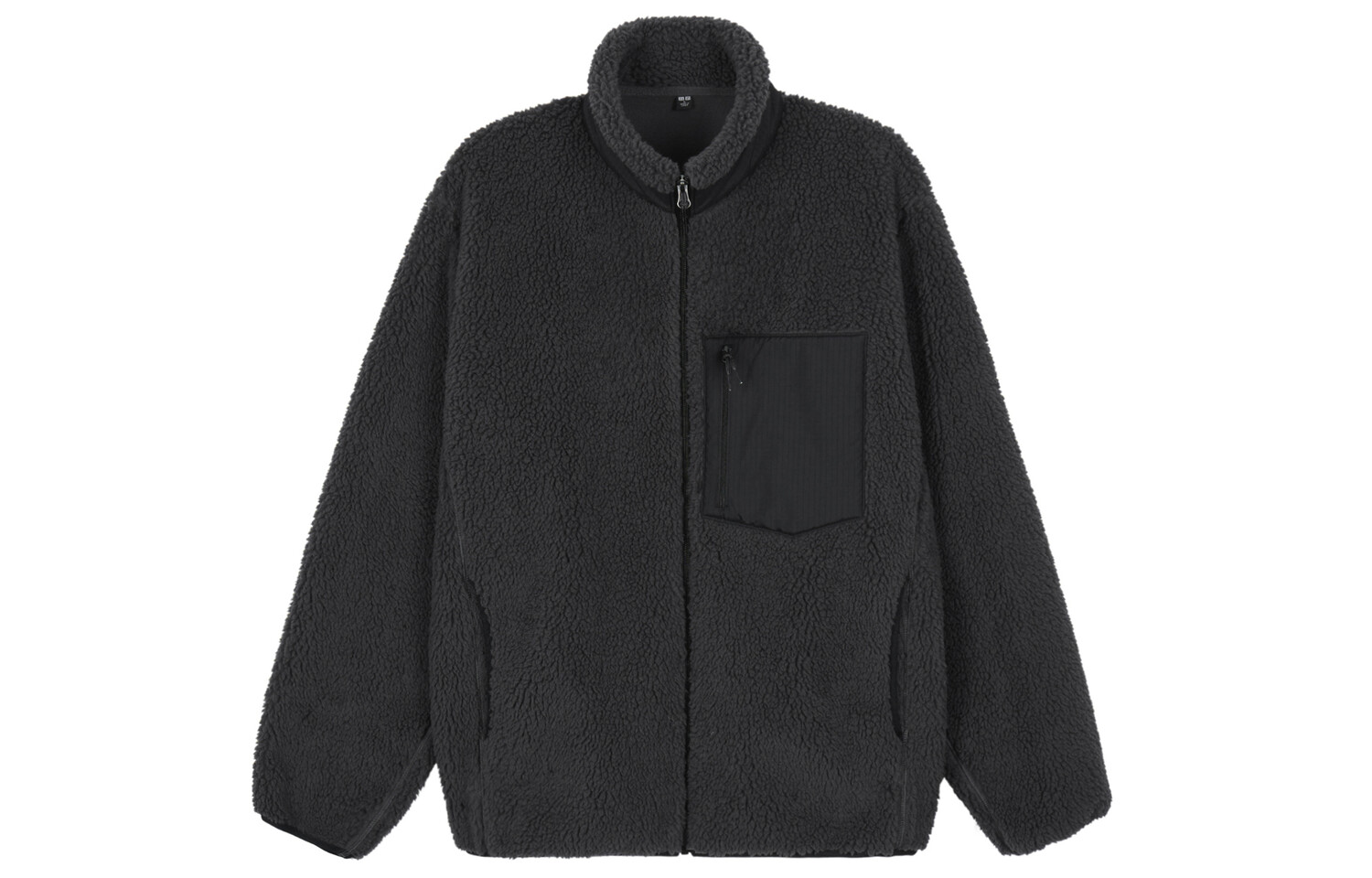 Куртка Uniqlo Unisex Windproof Outer Fleece, 08 темно-серый 
Куртка Uniqlo Unisex Windproof Outer Fleece, 08 темно-серый