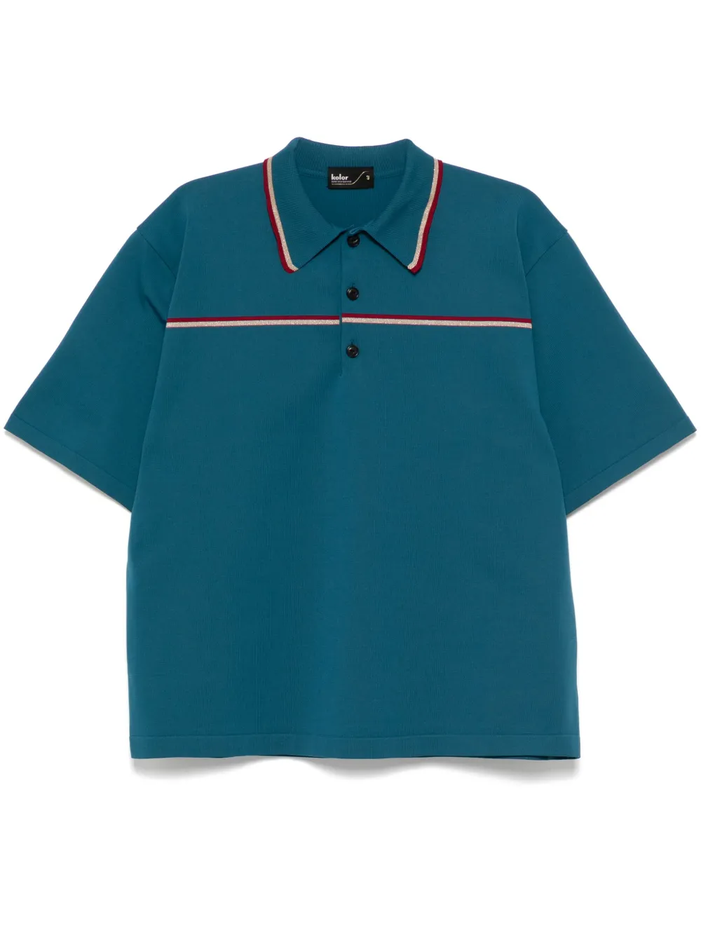 Рубашка поло в полоску Kolor, синий
Рубашка поло в полоску Kolor, синий