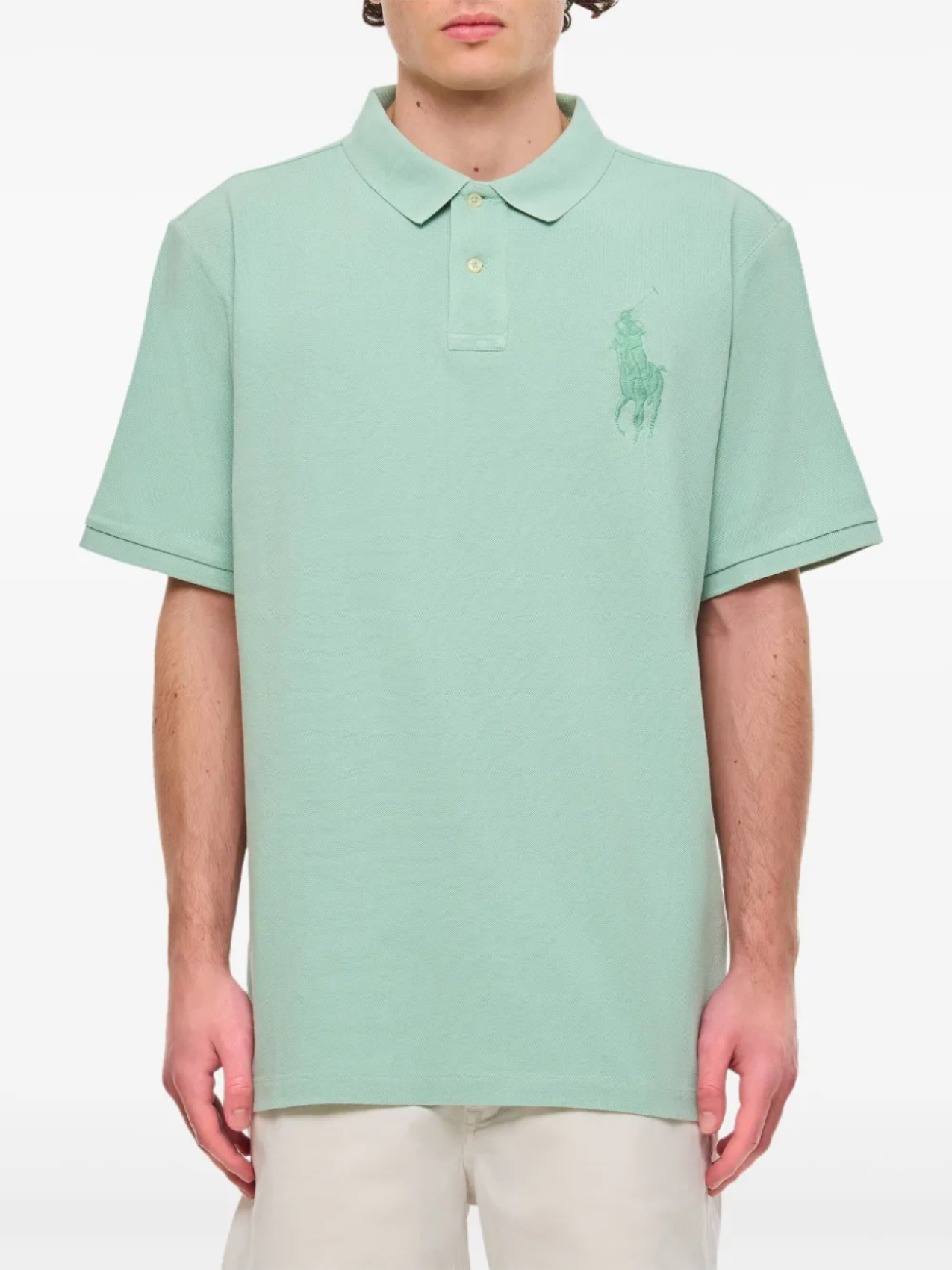 Рубашка поло с вышивкой Polo Pony Polo Ralph Lauren, зеленый 
Рубашка поло с вышивкой Polo Pony Polo Ralph Lauren, зеленый