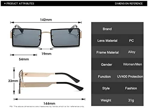 Солнцезащитные очки прямоугольной оправы для женщин и мужчин, градиентные солнцезащитные очки, женские очки с защитой от УФ-излучения UV400 MTZJH, Orange Pink Yellow
Солнцезащитные очки прямоугольной оправы для женщин и мужчин, градиентные солнцезащитные очки, женские очки с защитой от УФ-излучения UV400 MTZJH, Orange Pink Yellow