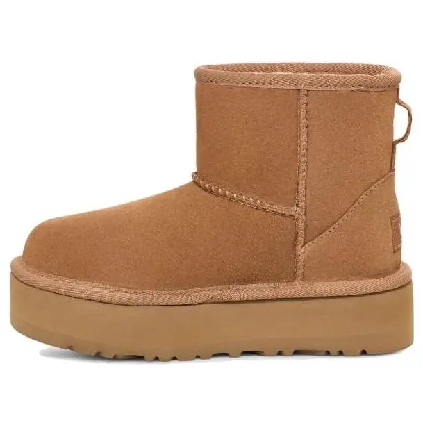 (GS) UGG Classic Mini Platform 'Chestnut'
(GS) UGG Classic Mini Platform 'Chestnut'
