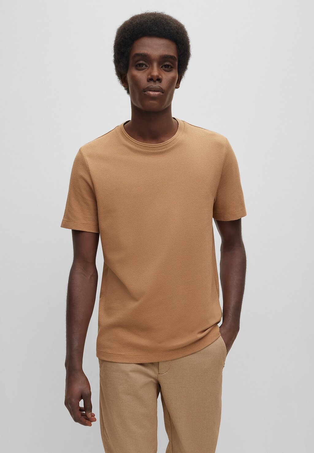 Базовая футболка Tiburt BOSS, цвет medium beige
Базовая футболка Tiburt BOSS, цвет medium beige