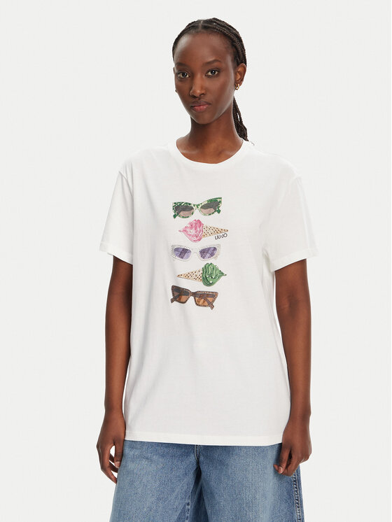 Футболка обычного кроя WA5343 JS923 M9518 Liu Jo, белый
Футболка обычного кроя WA5343 JS923 M9518 Liu Jo, белый