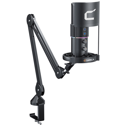 Комплект конденсаторного микрофона Comica Audio STA-U2A RGB USB (черный)
Комплект конденсаторного микрофона Comica Audio STA-U2A RGB USB (черный)
