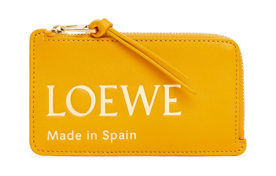 LOEWE Женский картхолдер из коровьей кожи подсолнечно-желтый
LOEWE Женский картхолдер из коровьей кожи подсолнечно-желтый