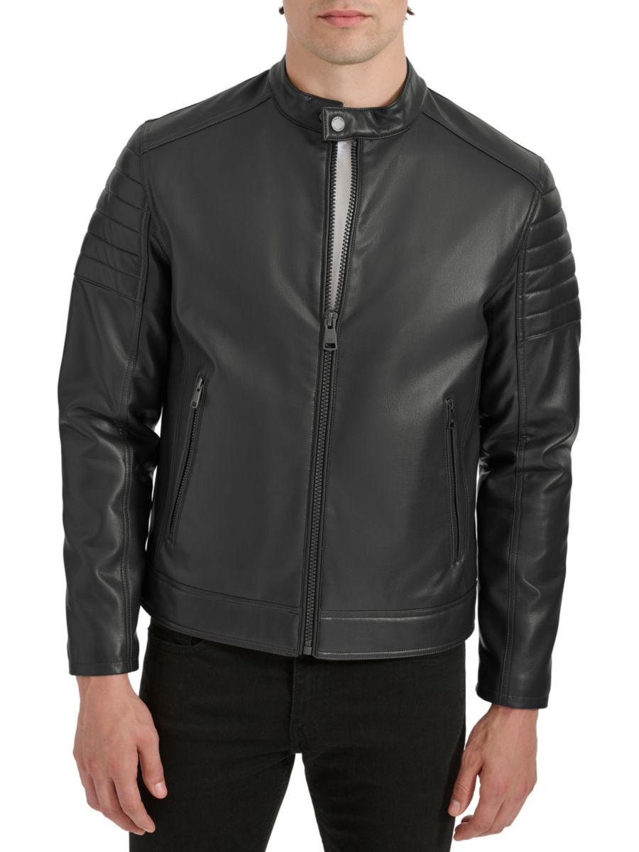 Мотокуртка из искусственной кожи Kenneth Cole, черный
Мотокуртка из искусственной кожи Kenneth Cole, черный