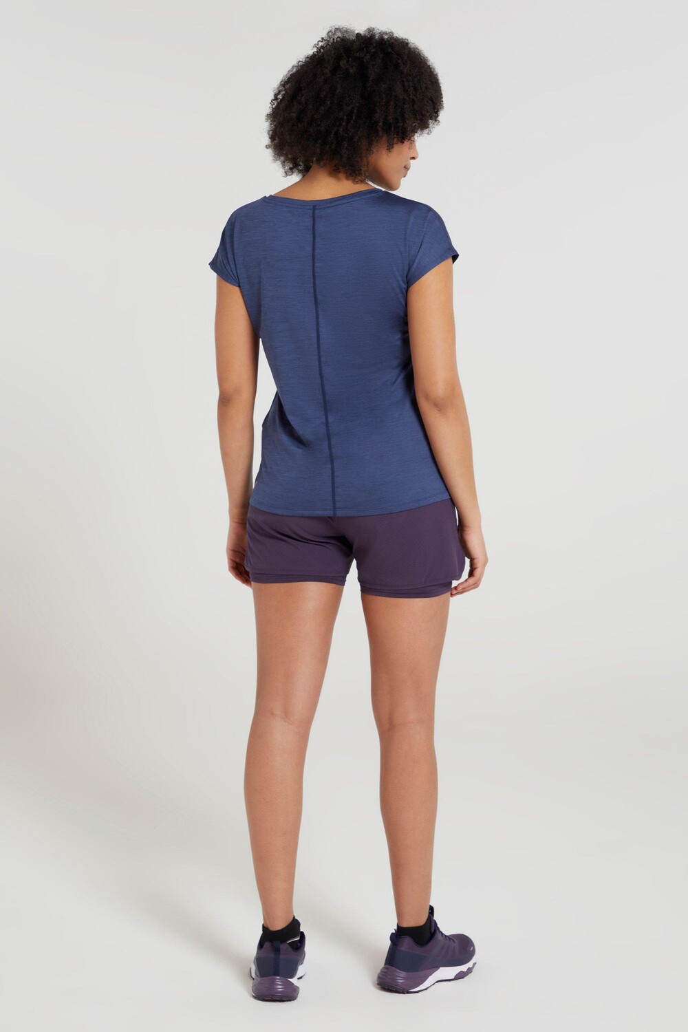 Свободная футболка Panna II с короткими рукавами и эластичной защитой от ультрафиолета Mountain Warehouse, синий
Свободная футболка Panna II с короткими рукавами и эластичной защитой от ультрафиолета Mountain Warehouse, синий