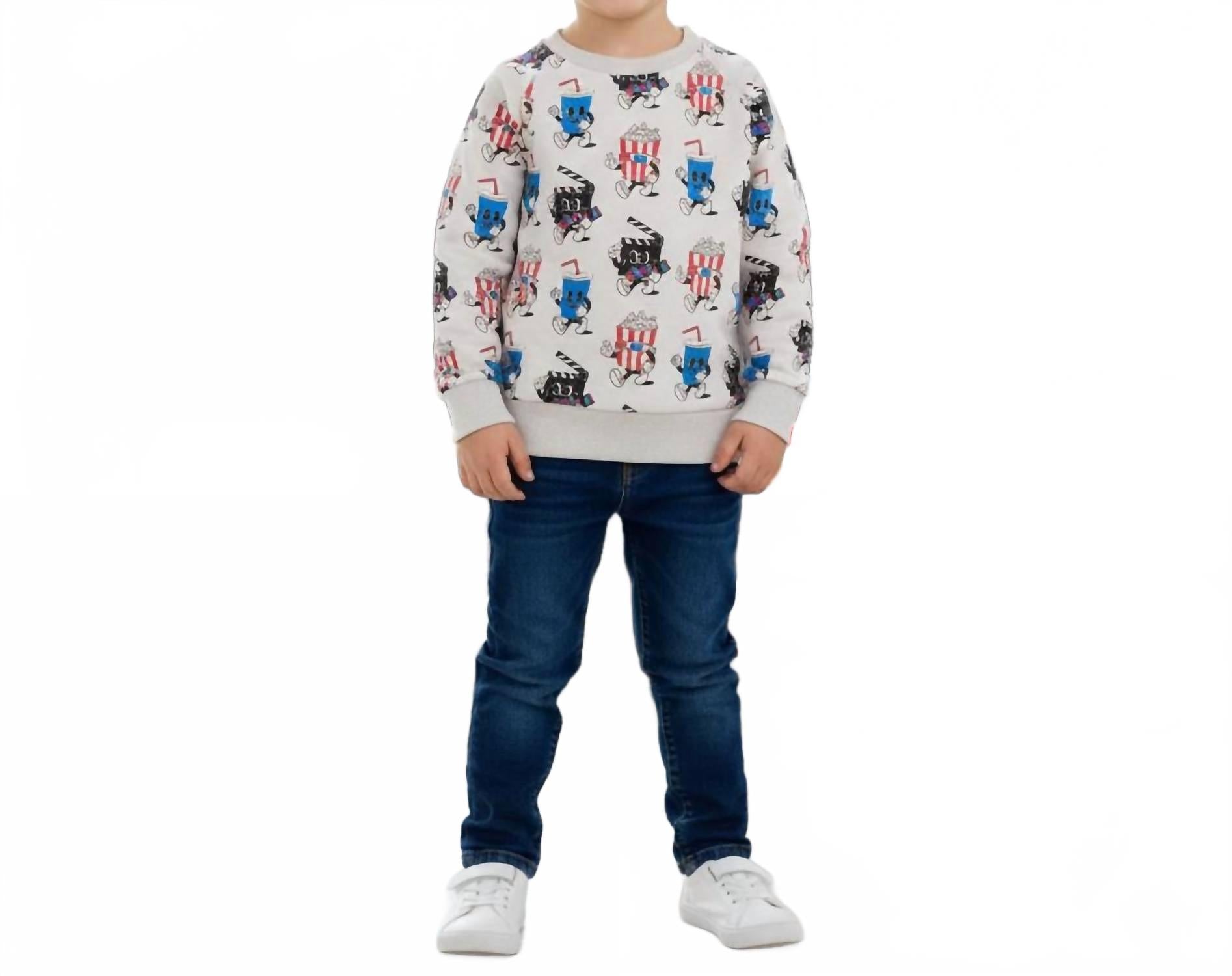 Детский свитер с изображением Игги в формате Cinerama Miki Miette, cinerama
Детский свитер с изображением Игги в формате Cinerama Miki Miette, cinerama