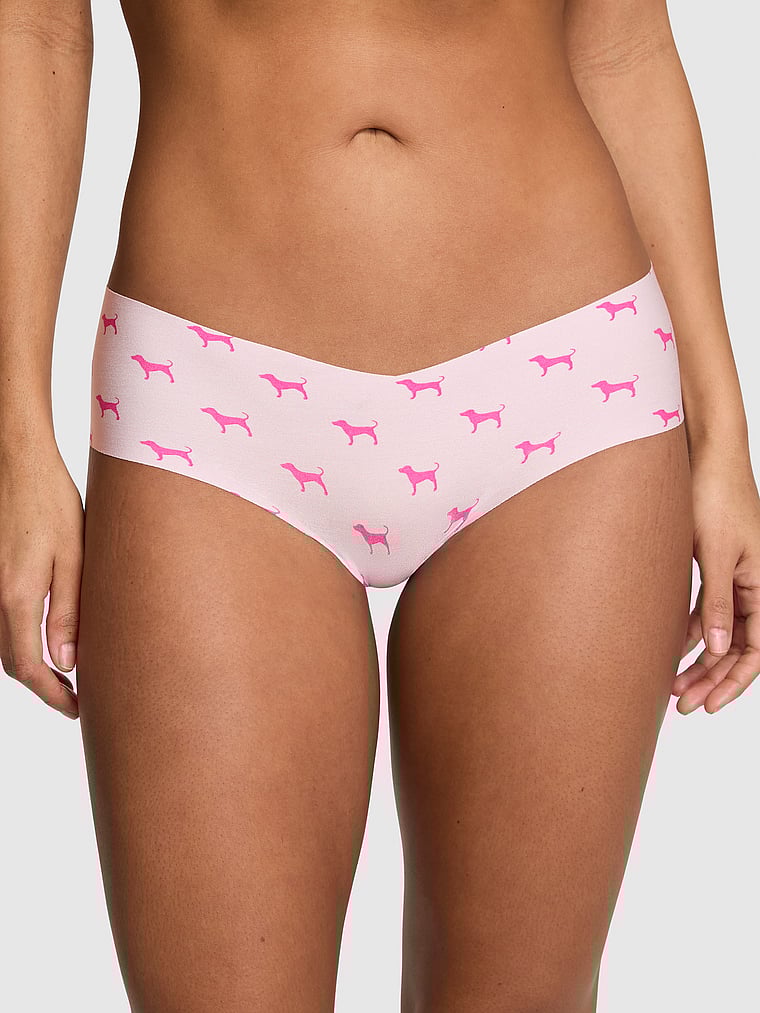 Трусики-Хипхаггеры No-Show Pink, smooth pink tulip dog print
Трусики-Хипхаггеры No-Show Pink, smooth pink tulip dog print