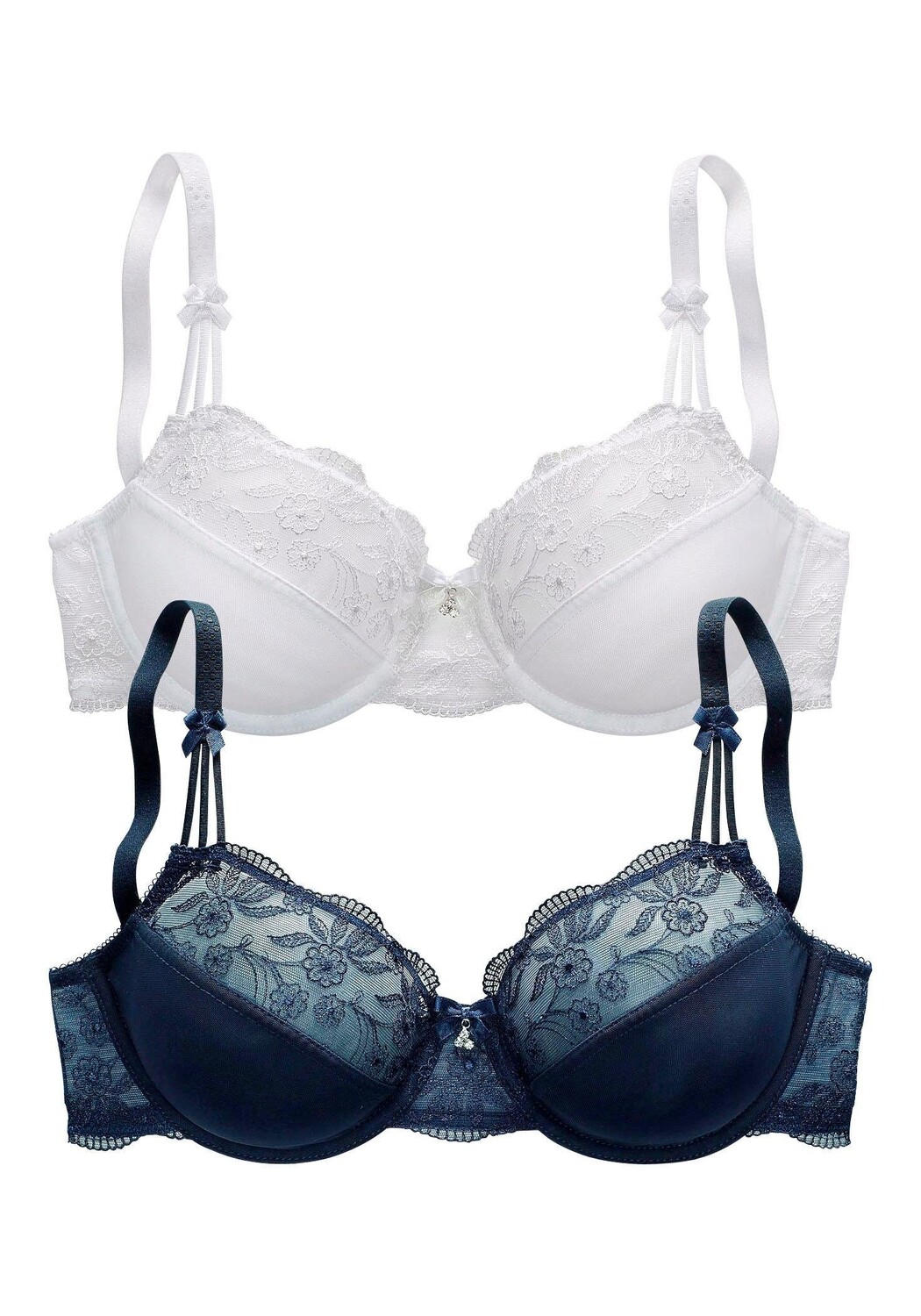 Бюстгальтер с косточками nuance, цвет marine+weiß
Бюстгальтер с косточками nuance, цвет marine+weiß