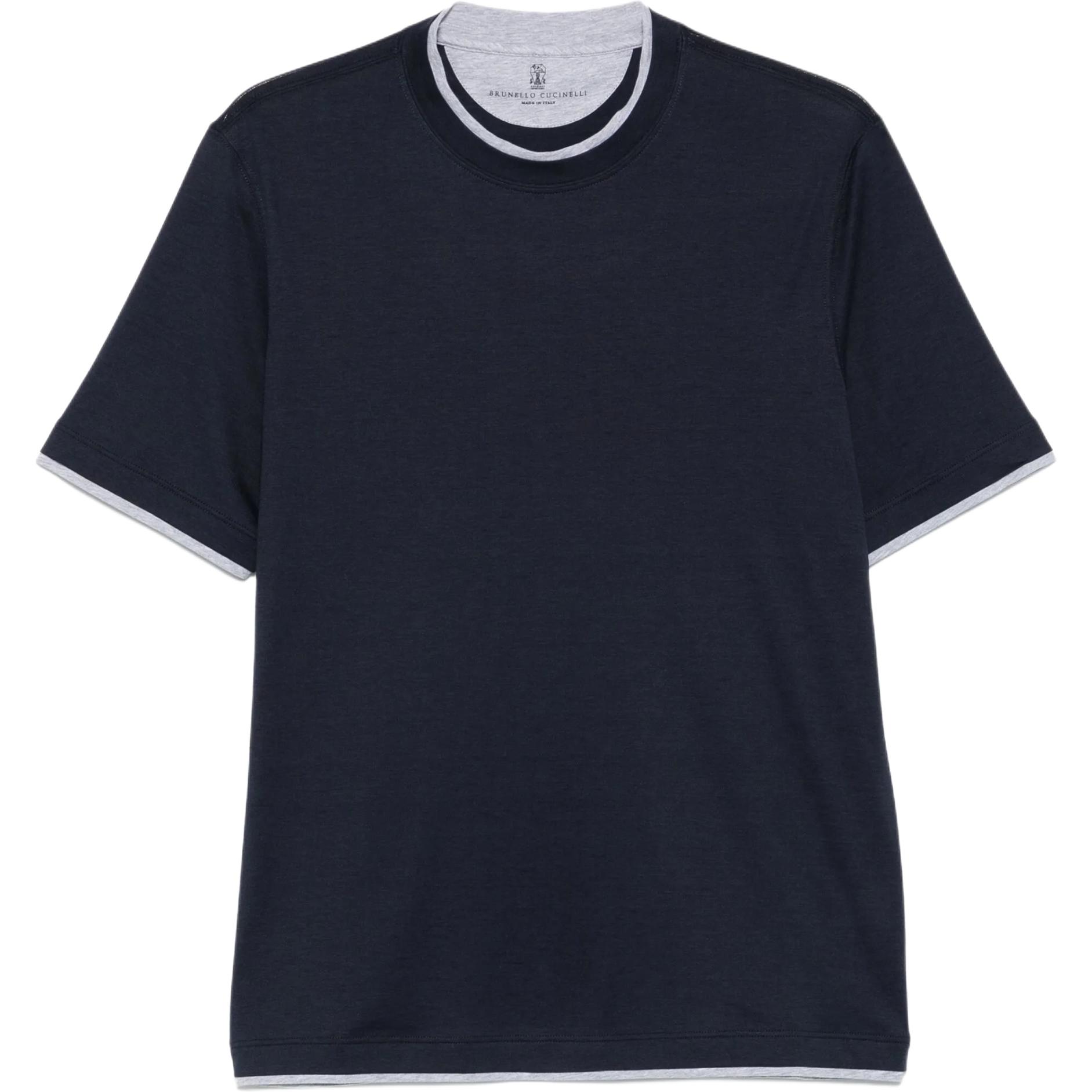 Футболка из смесового шелка Brunello Cucinelli, синий
Футболка из смесового шелка Brunello Cucinelli, синий