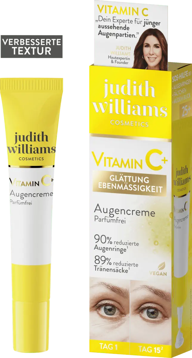 Крем для глаз витамин С+ 15 мл. Judith Williams
Крем для глаз витамин С+ 15 мл. Judith Williams