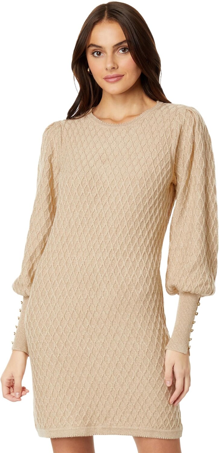 Платье-свитер Jacqueta Lilly Pulitzer, цвет Heathered Sand Bar Metallic
Платье-свитер Jacqueta Lilly Pulitzer, цвет Heathered Sand Bar Metallic