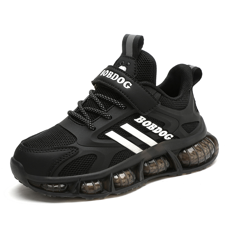 Нескользящая амортизирующая, дышащая, легкая и сбалансированная амортизация. Низкие детские кроссовки для повседневной носки. BOBDOG, черный
Нескользящая амортизирующая, дышащая, легкая и сбалансированная амортизация. Низкие детские кроссовки для повседневной носки. BOBDOG, черный