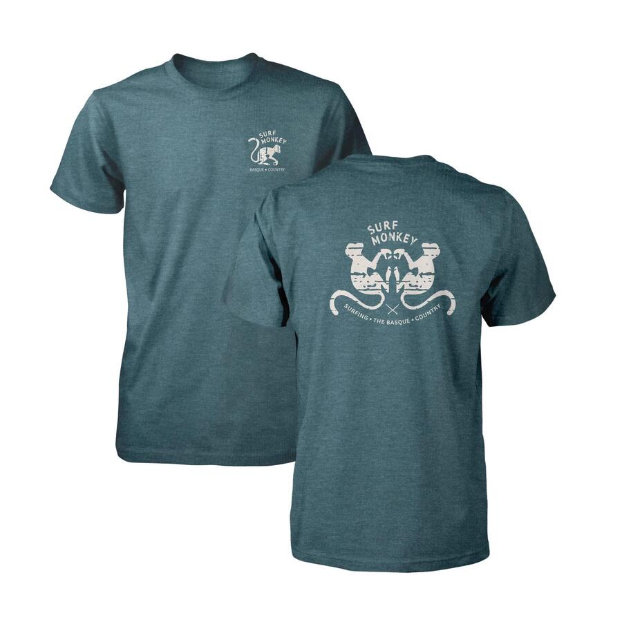 SURF MONKEY Футболка 2 Monkeys — короткий рукав, взрослая (синяя)
SURF MONKEY Футболка 2 Monkeys — короткий рукав, взрослая (синяя)