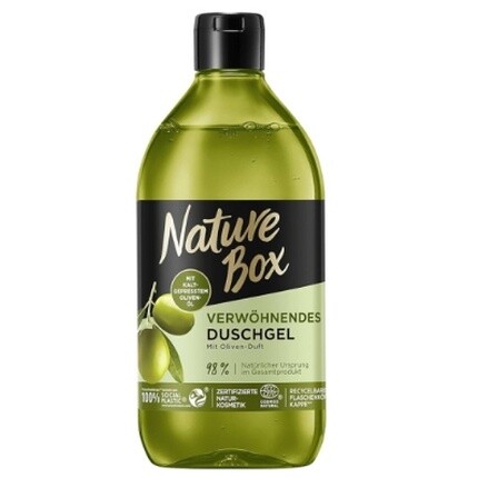 Оливковый гель для душа 385 мл Nature Box
Оливковый гель для душа 385 мл Nature Box