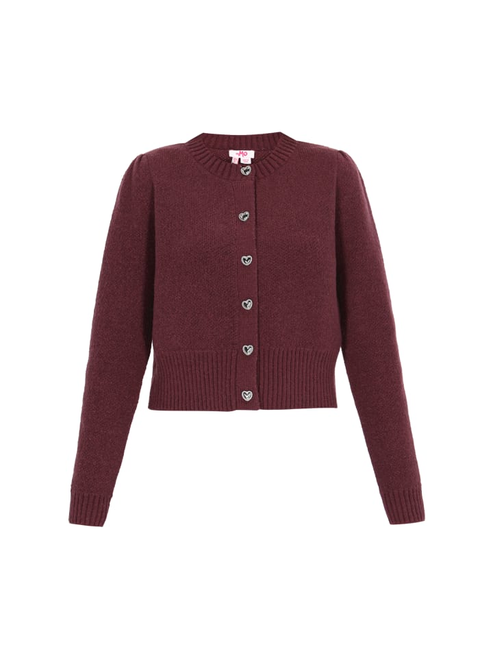Женский кардиган бордового цвета myMo
Женский кардиган бордового цвета myMo