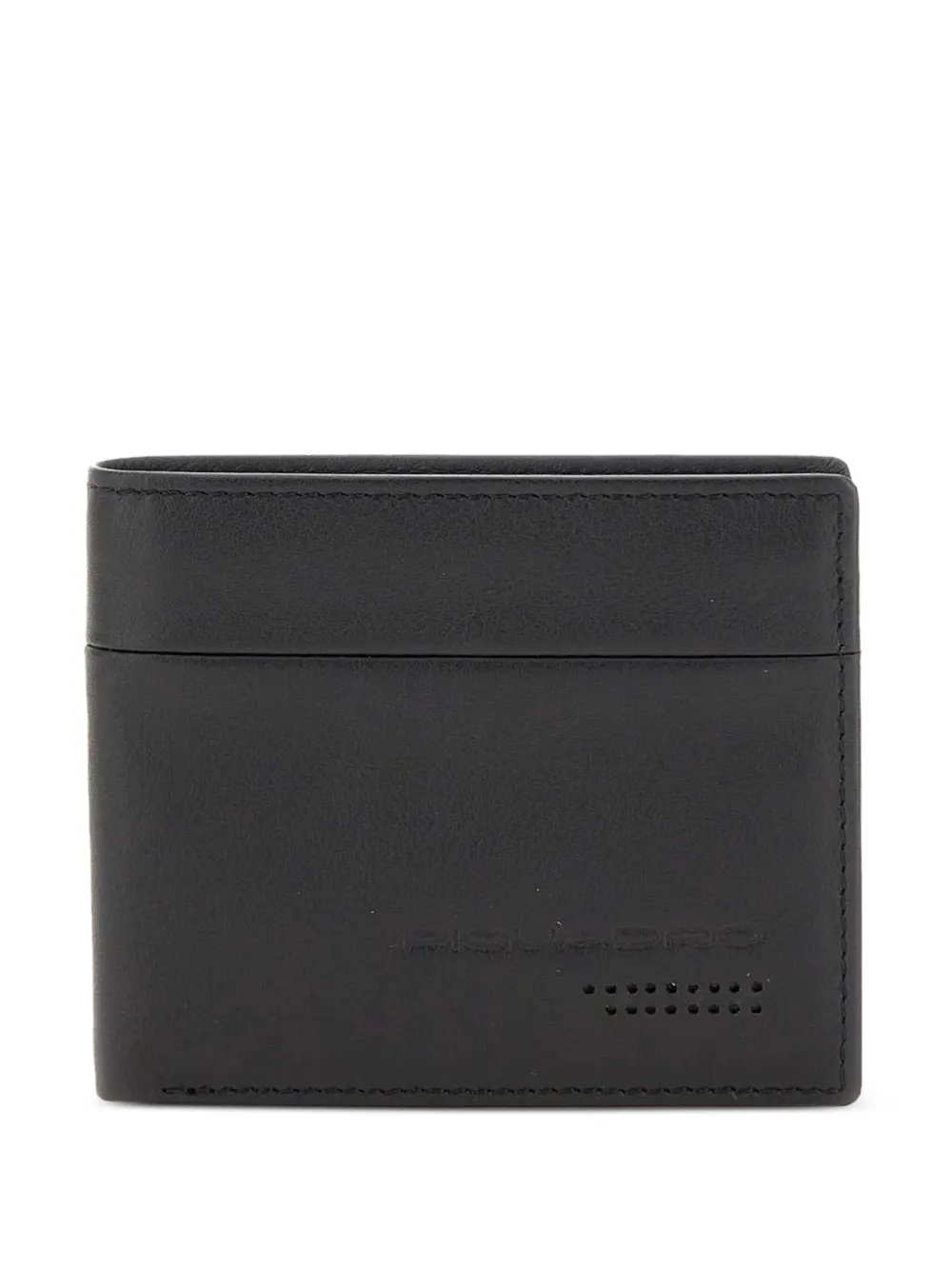 Кошелек с тисненым логотипом Piquadro, черный
Кошелек с тисненым логотипом Piquadro, черный