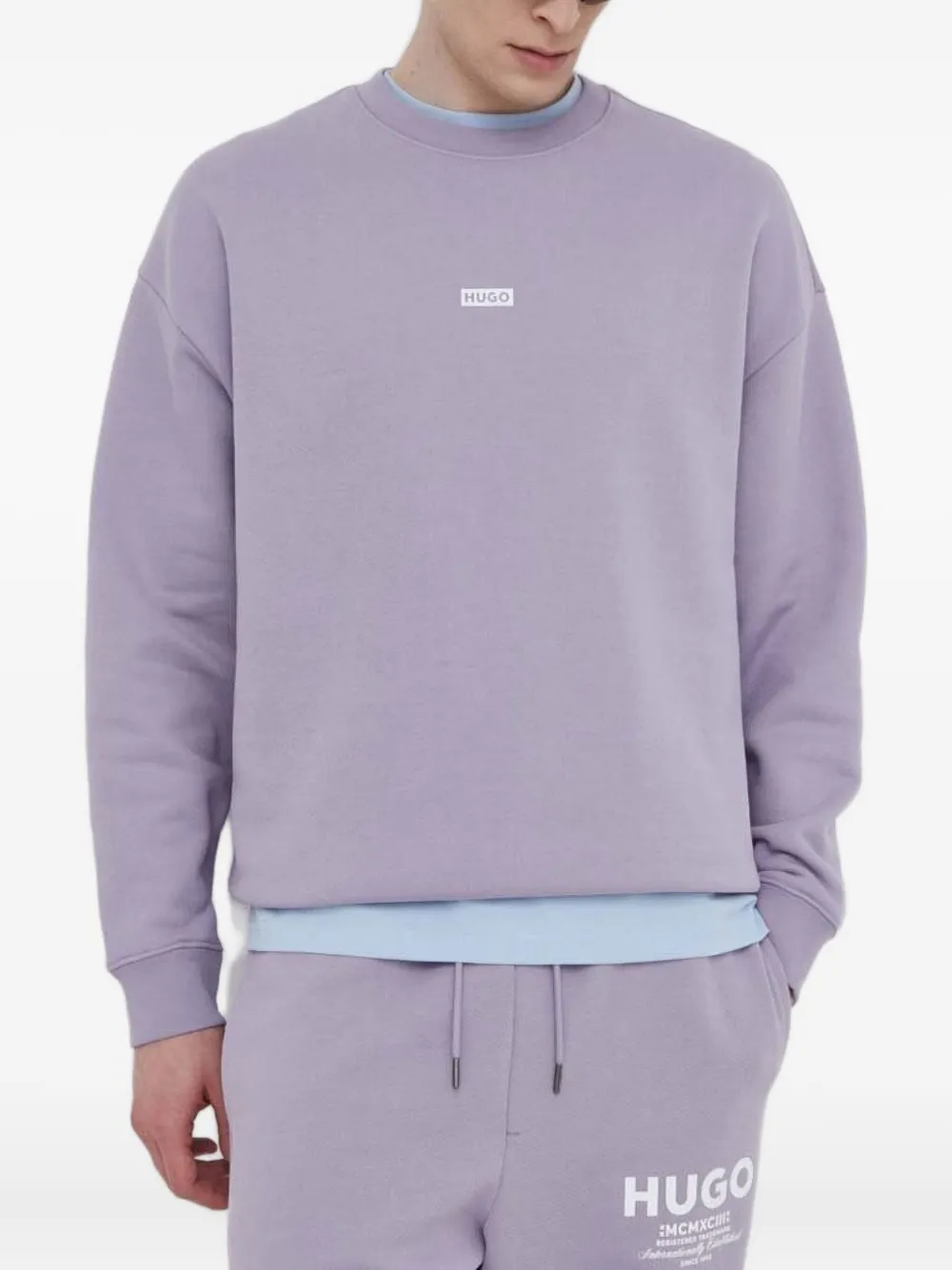 Толстовка с логотипом HUGO, фиолетовый
Толстовка с логотипом HUGO, фиолетовый