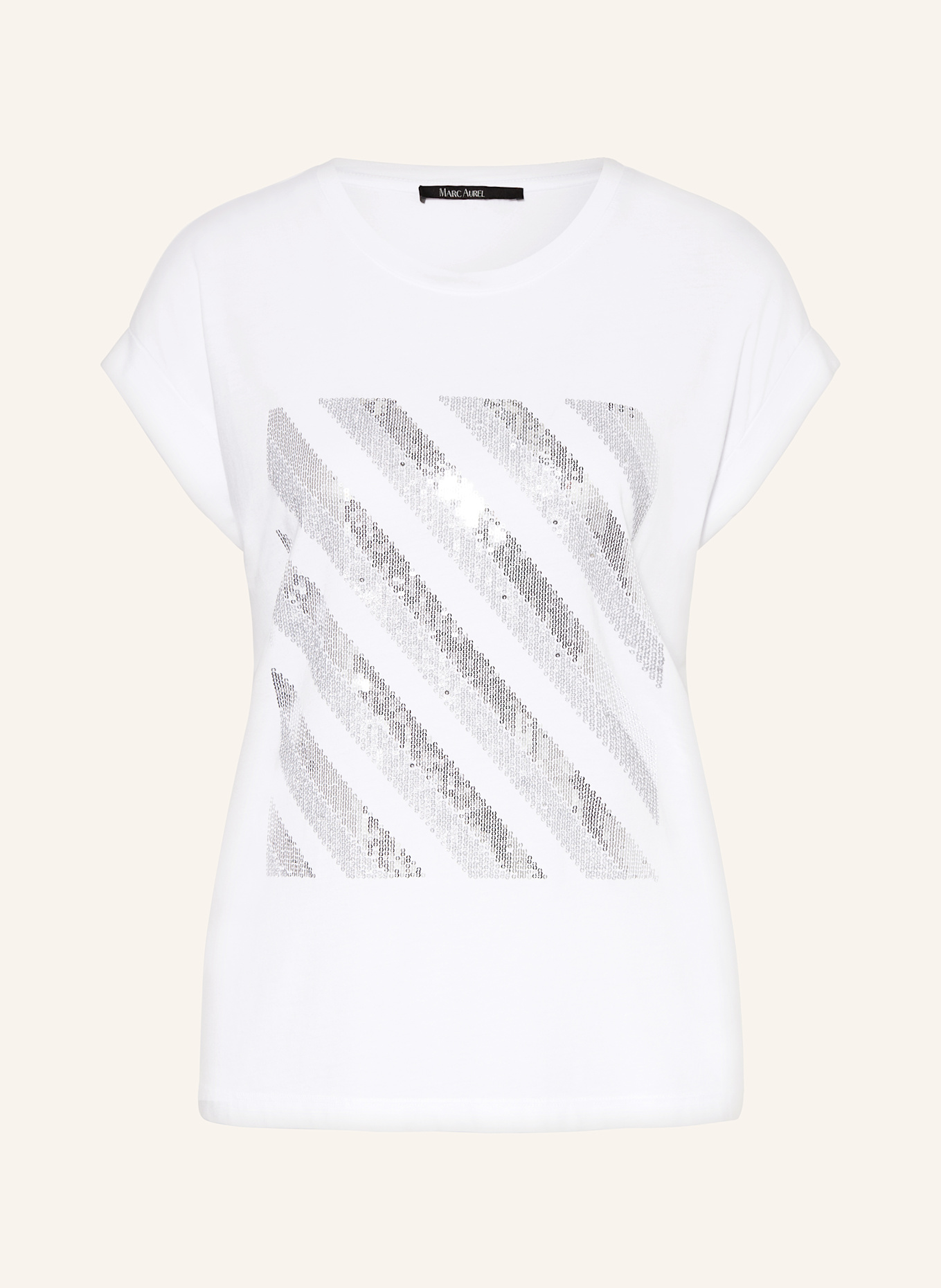 Футболка с пайетками Marc Aurel, белый
Футболка с пайетками Marc Aurel, белый