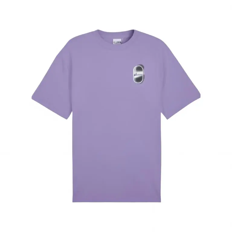 Футболка унисекс лавандовая Puma, цвет Lavender 
Футболка унисекс лавандовая Puma, цвет Lavender