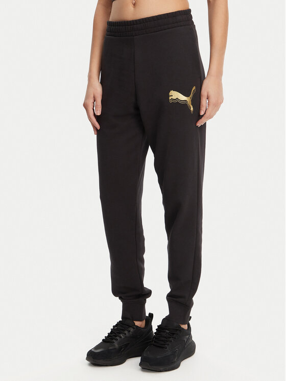 Спортивные брюки обычного кроя Ess Metallic 684999 Puma, черный
Спортивные брюки обычного кроя Ess Metallic 684999 Puma, черный