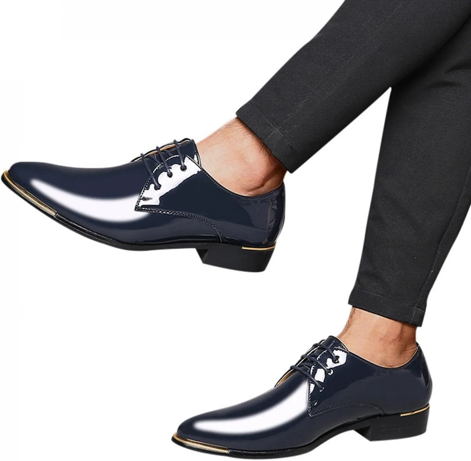 Мужские туфли-оксфорды Hbeylia, классические модные закрытые носки, формальные туфли из искусственной кожи, туфли-оксфорды с крылышками для смокинга, для мужчин, для бизнеса, офиса, работы, свадьбы и вечеринок, синий
Мужские туфли-оксфорды Hbeylia, классические модные закрытые носки, формальные туфли из искусственной кожи, туфли-оксфорды с крылышками для смокинга, для мужчин, для бизнеса, офиса, работы, свадьбы и вечеринок, синий