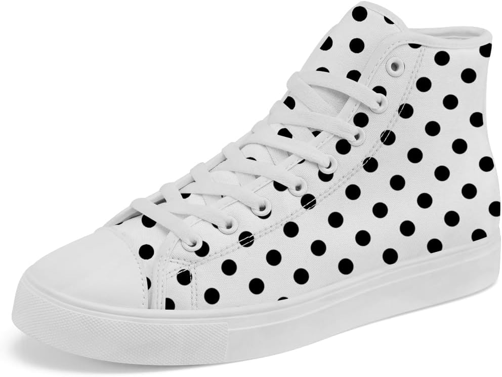 Кеды на высокой подошве с узором в горох chebing, высокие кроссовки с шнуровкой, повседневная обувь, подарок для мужчин и женщин, белый
Кеды на высокой подошве с узором в горох chebing, высокие кроссовки с шнуровкой, повседневная обувь, подарок для мужчин и женщин, белый