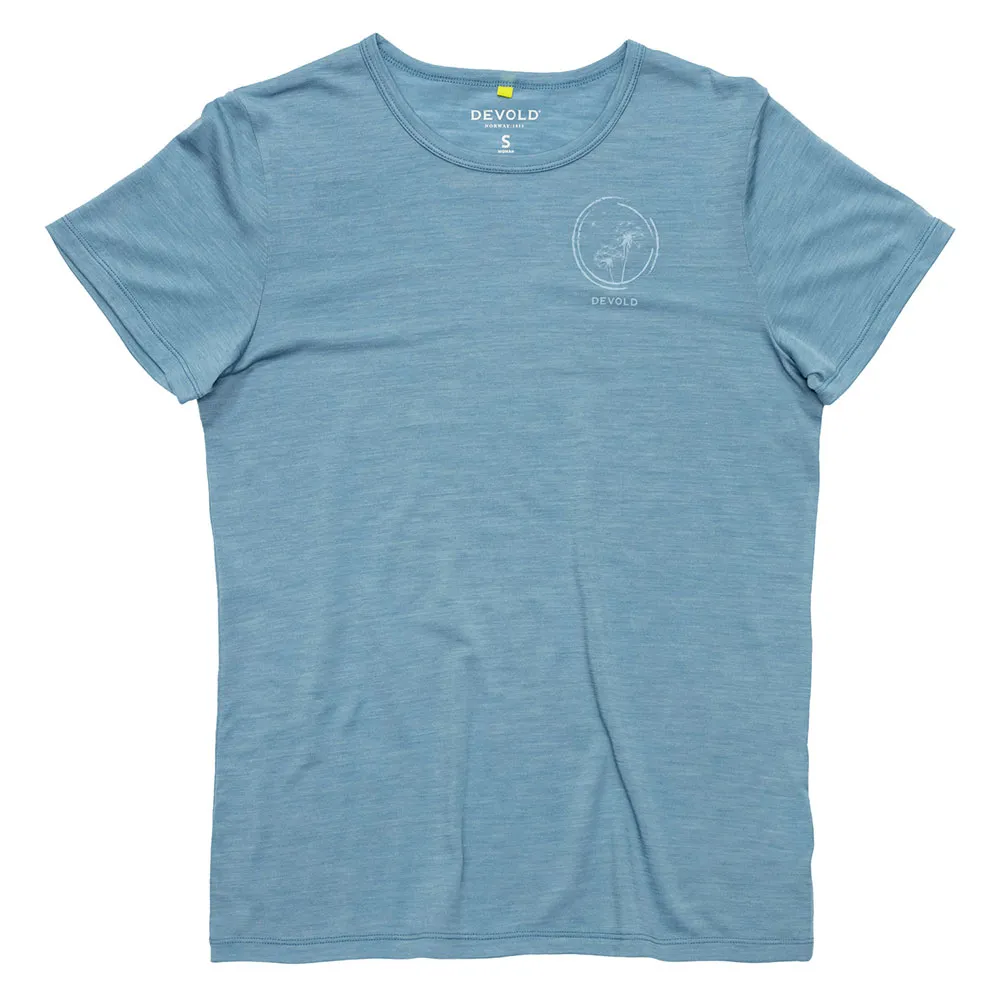 Футболка с коротким рукавом DEVOLD OF NORWAY Active Spring, синий 
Футболка с коротким рукавом DEVOLD OF NORWAY Active Spring, синий
