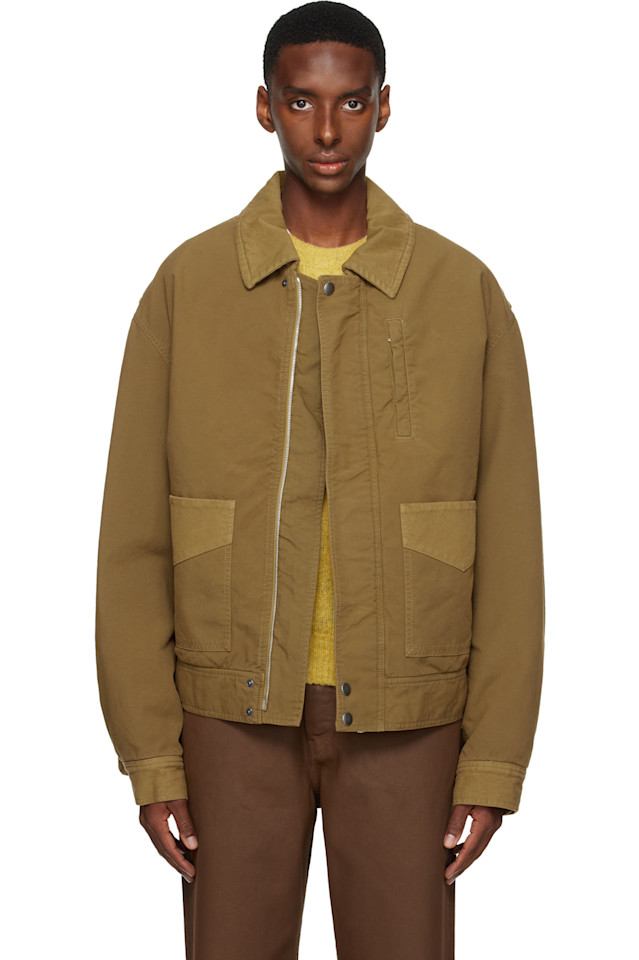 Dries Van Noten Утепленная куртка цвета хаки
Dries Van Noten Утепленная куртка цвета хаки