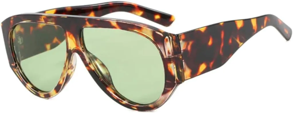 Популярные модные женские солнцезащитные очки конфетных цветов, ретро-очки с широкими дужками, мужские модные очки в стиле панк с градиентом UUPTTPL, Leopard Green
Популярные модные женские солнцезащитные очки конфетных цветов, ретро-очки с широкими дужками, мужские модные очки в стиле панк с градиентом UUPTTPL, Leopard Green