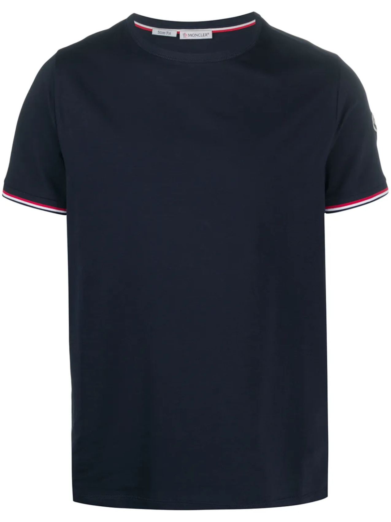 Moncler футболка с отделкой в полоску, синий
Moncler футболка с отделкой в полоску, синий