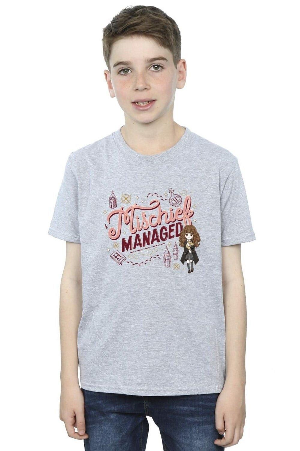 Футболка «Гермиона, управляемая озорством» Harry Potter, серый
Футболка «Гермиона, управляемая озорством» Harry Potter, серый