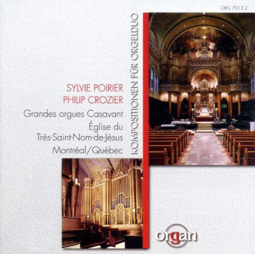 CD диск Poirier, Crozier: Kompositionen Fur Orgelduo
CD диск Poirier, Crozier: Kompositionen Fur Orgelduo