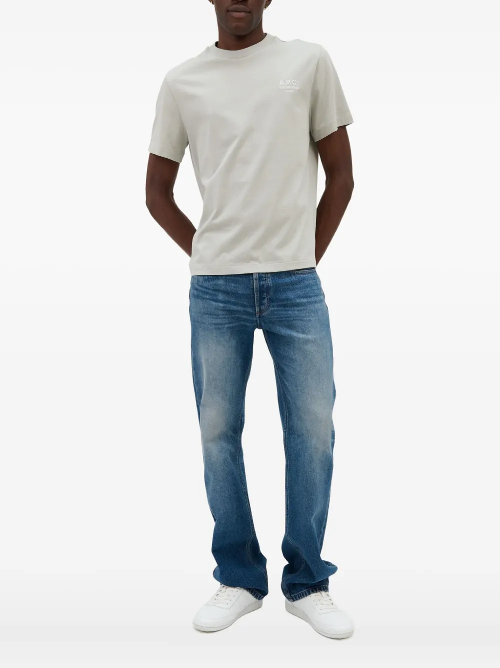 Футболка с логотипом A.P.C., серый
Футболка с логотипом A.P.C., серый