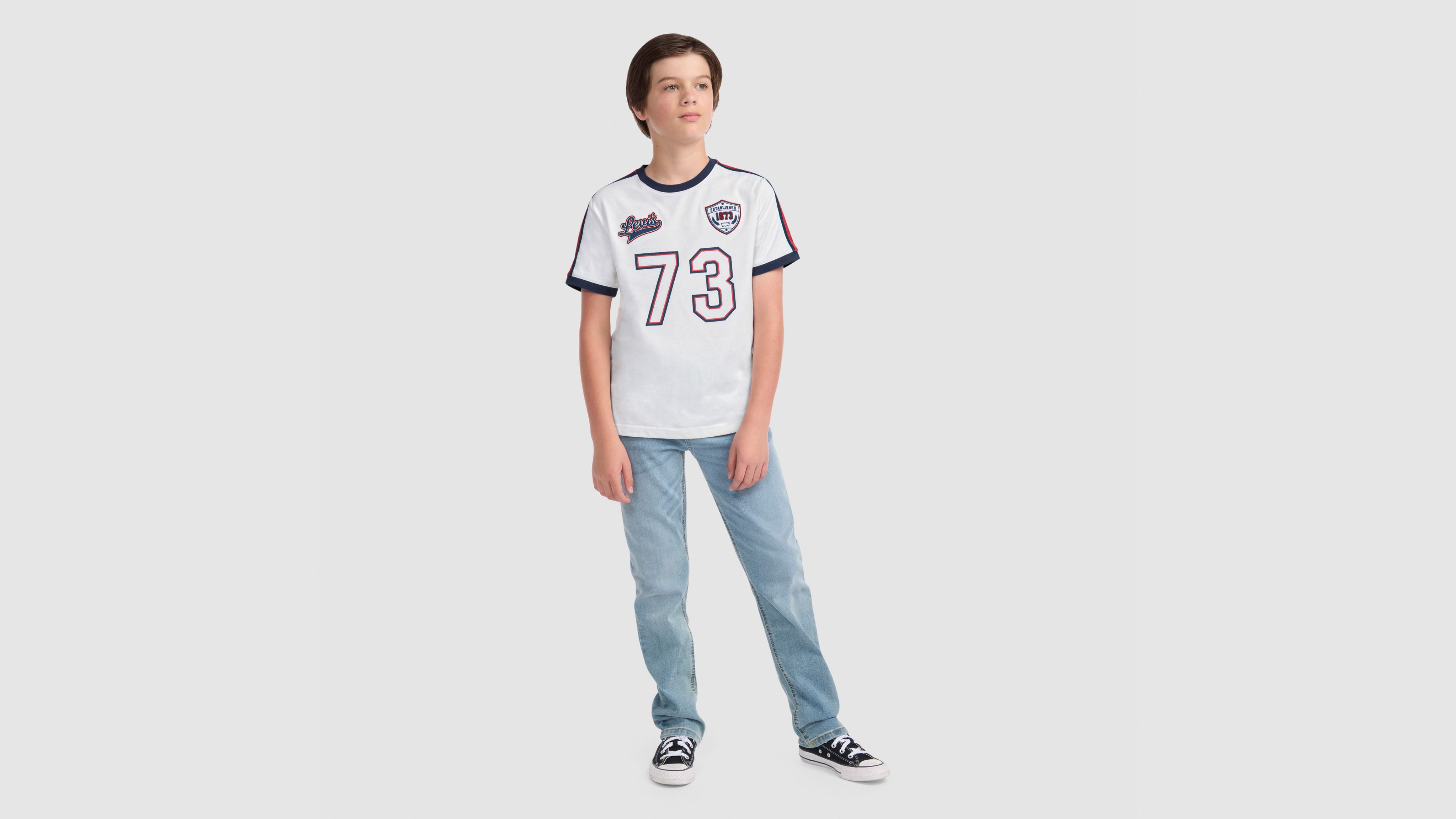 Футболка Varsity Soccer Tee Big Boys S-xl Levi's, Levi'S Egret - White
Футболка Varsity Soccer Tee Big Boys S-xl Levi's, Levi'S Egret - White