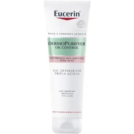 Eucerin DermoPurifyer Очищающий гель тройного действия от пятен и следов постакне 150 мл
Eucerin DermoPurifyer Очищающий гель тройного действия от пятен и следов постакне 150 мл