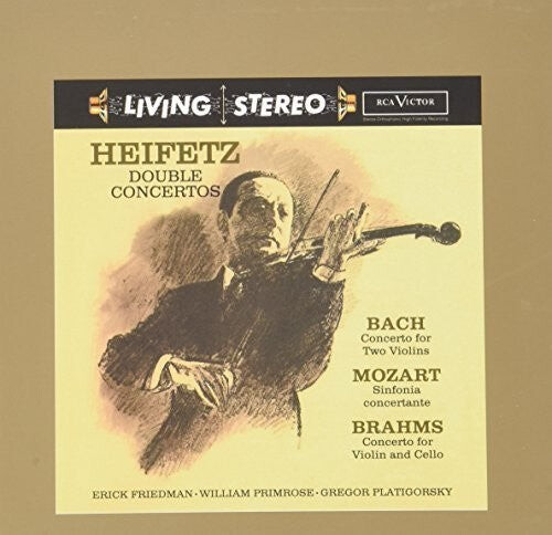 CD диск Heifetz, Jascha: Double Concertos: Bach, Mozart, Brahms
CD диск Heifetz, Jascha: Double Concertos: Bach, Mozart, Brahms