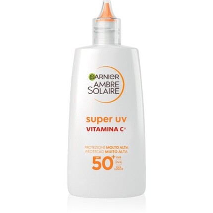 Флюид для лица против пятен с витамином С Super UV SPF50 40 мл
Флюид для лица против пятен с витамином С Super UV SPF50 40 мл