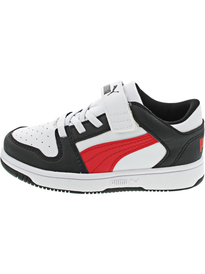 Puma Rebound Layup Lo SL V PS Низкие белые кроссовки
Puma Rebound Layup Lo SL V PS Низкие белые кроссовки