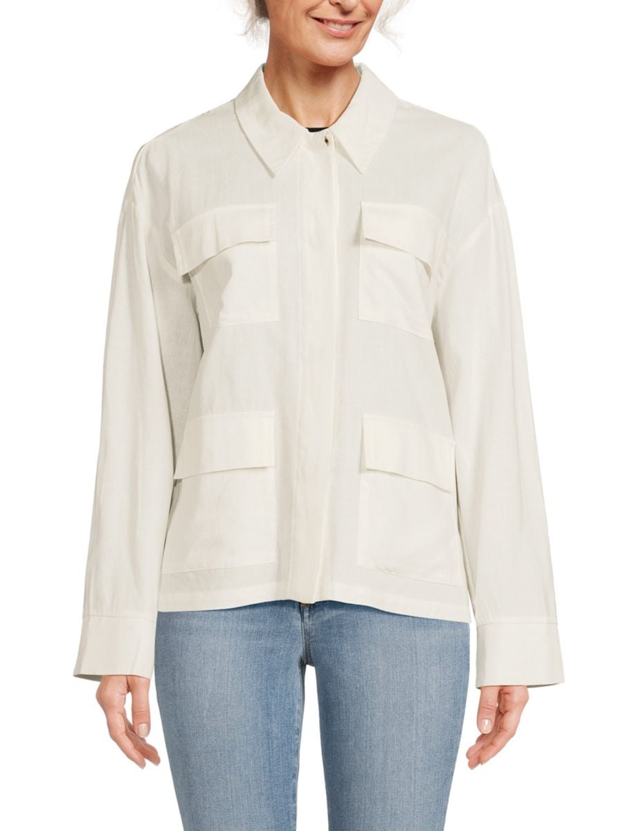 Куртка-рубашка Fia из льняной смеси AWARE by Vero Moda, цвет Snow White
Куртка-рубашка Fia из льняной смеси AWARE by Vero Moda, цвет Snow White