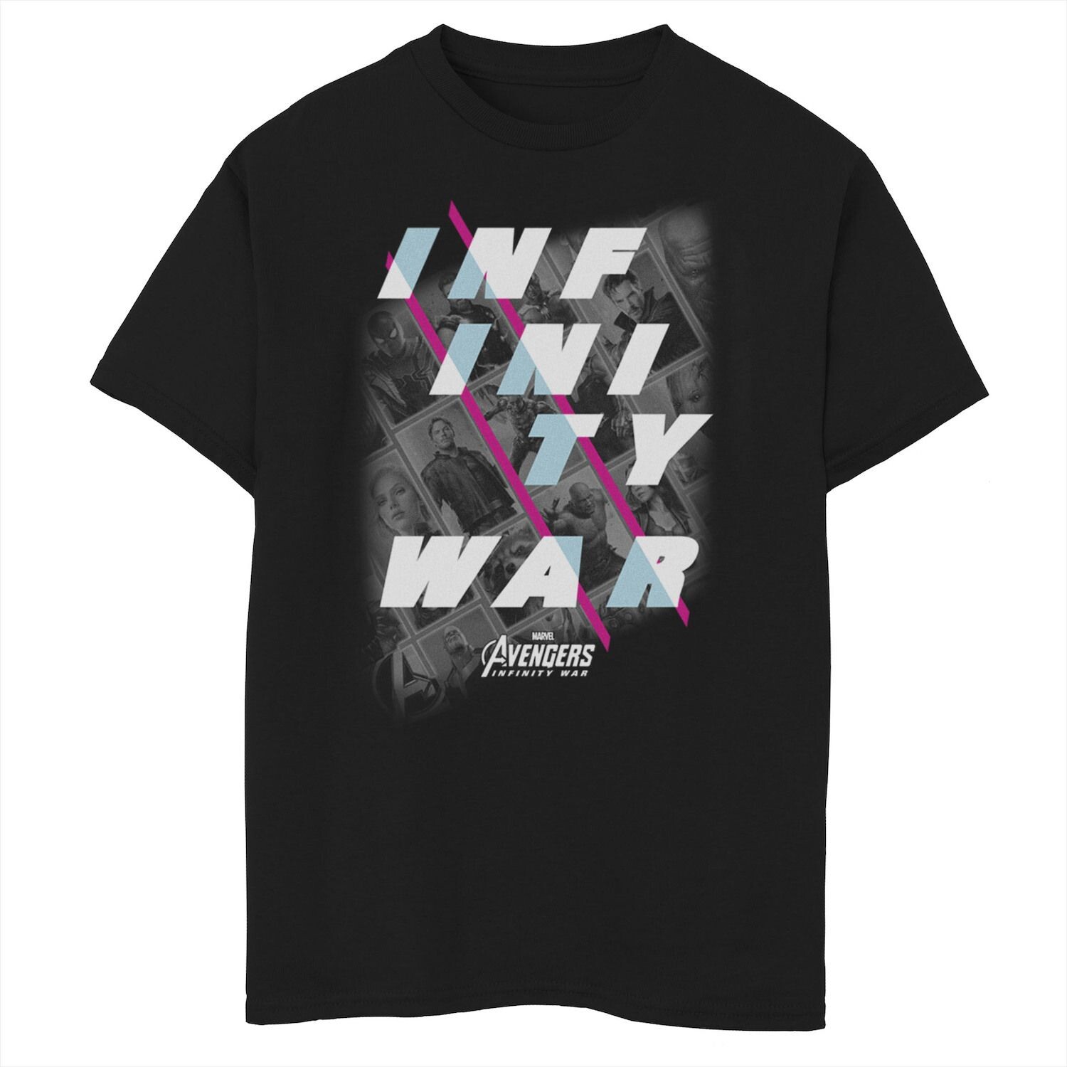 Спортивная футболка с наклонным коллажем и рисунком Marvel Infinity War для мальчиков 8–20 лет Marvel
Спортивная футболка с наклонным коллажем и рисунком Marvel Infinity War для мальчиков 8–20 лет Marvel