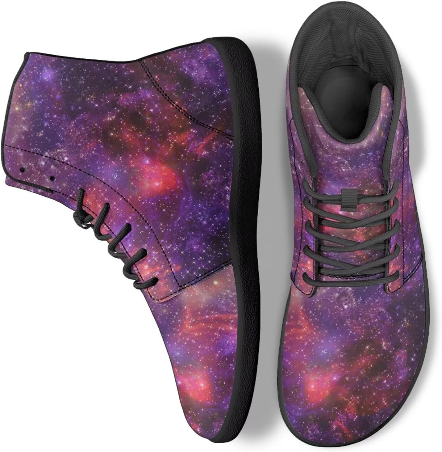 Трекинговые кроссовки Binienty для мужчин и женщин с художественным дизайном, высокие, из ПУ-кожи, босоножки для бега, ходьбы и кемпинга, фиолетовый
Трекинговые кроссовки Binienty для мужчин и женщин с художественным дизайном, высокие, из ПУ-кожи, босоножки для бега, ходьбы и кемпинга, фиолетовый