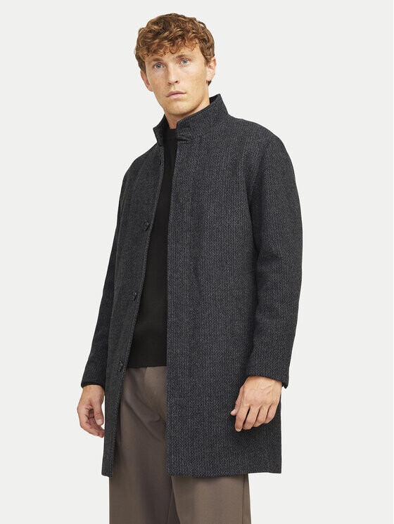 Шерстяное пальто обычного кроя Jack&Jones, черный
Шерстяное пальто обычного кроя Jack&Jones, черный