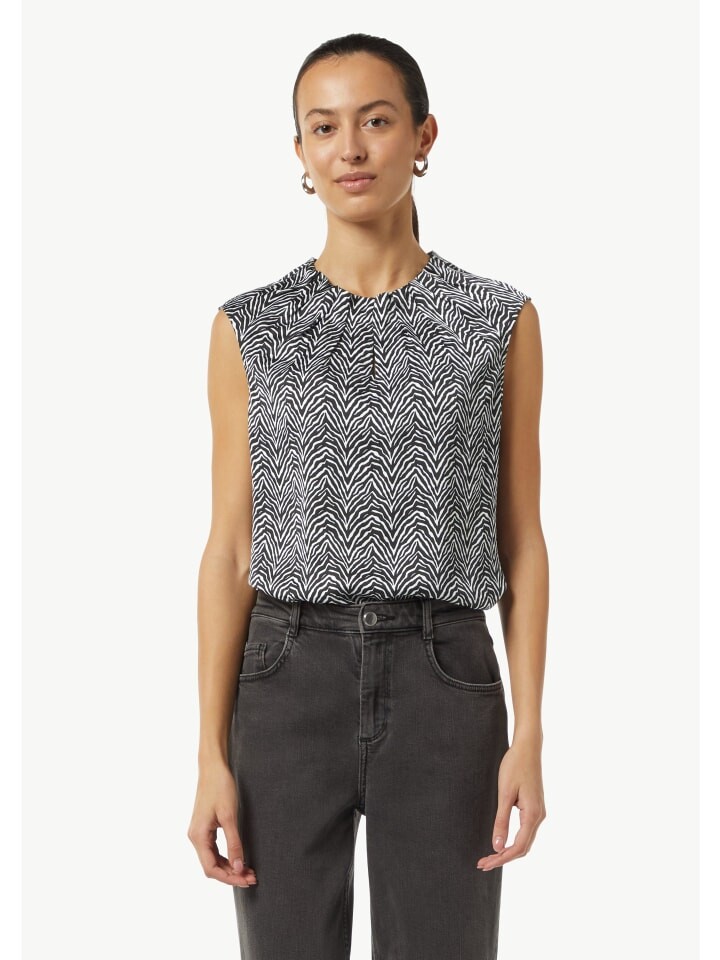 Блуза comma Bluse ärmellos, черный
Блуза comma Bluse ärmellos, черный