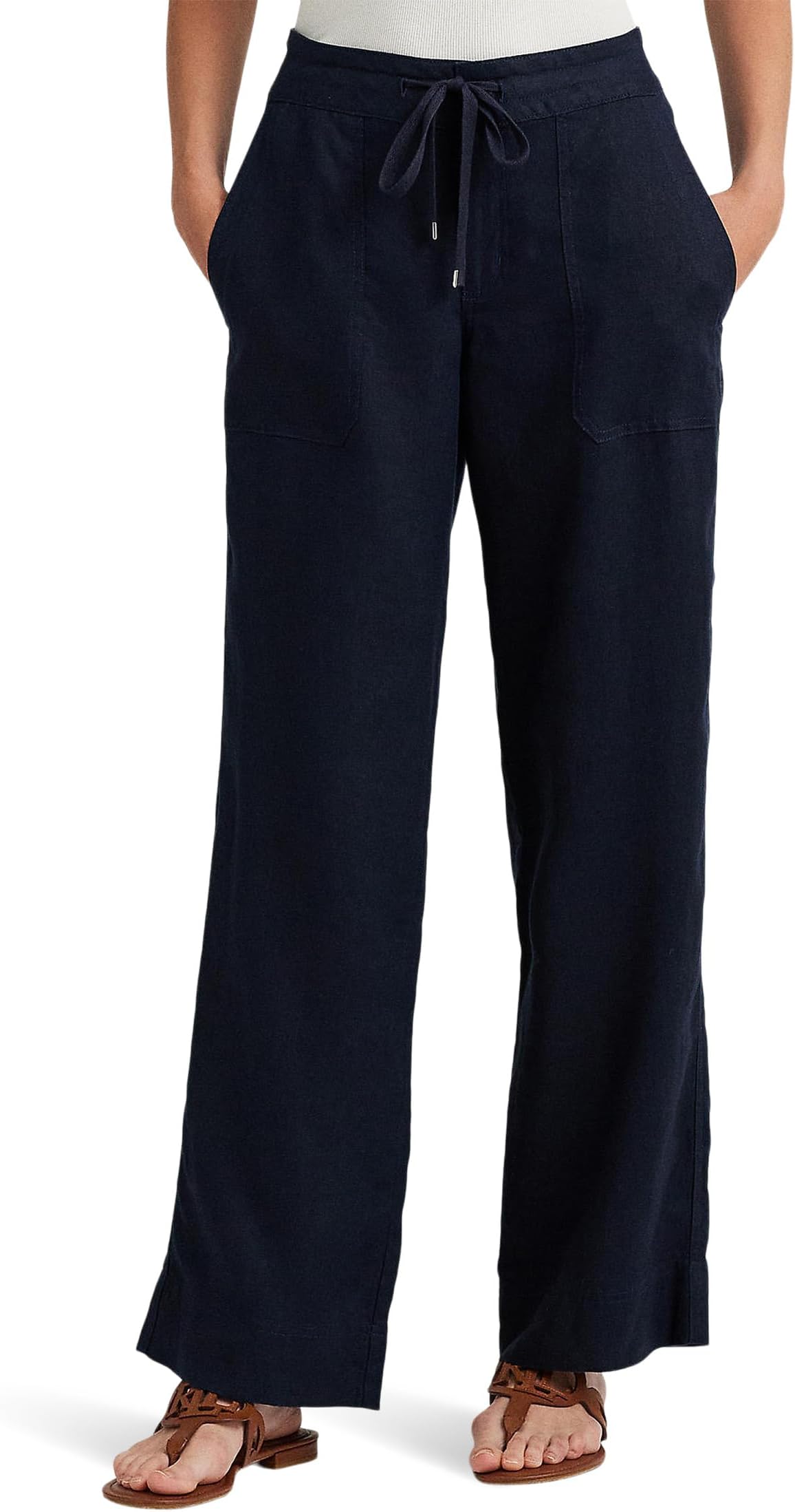 Брюки Lauren Ralph Lauren Petite Linen Wide-Leg Pants, Lauren Navy
Брюки Lauren Ralph Lauren Petite Linen Wide-Leg Pants, Lauren Navy
